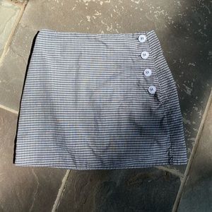 Urban Outfitters Houndstooth Skirt